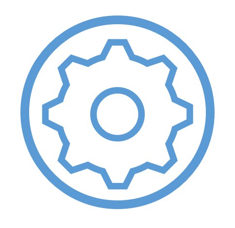 Hybrid cog icon