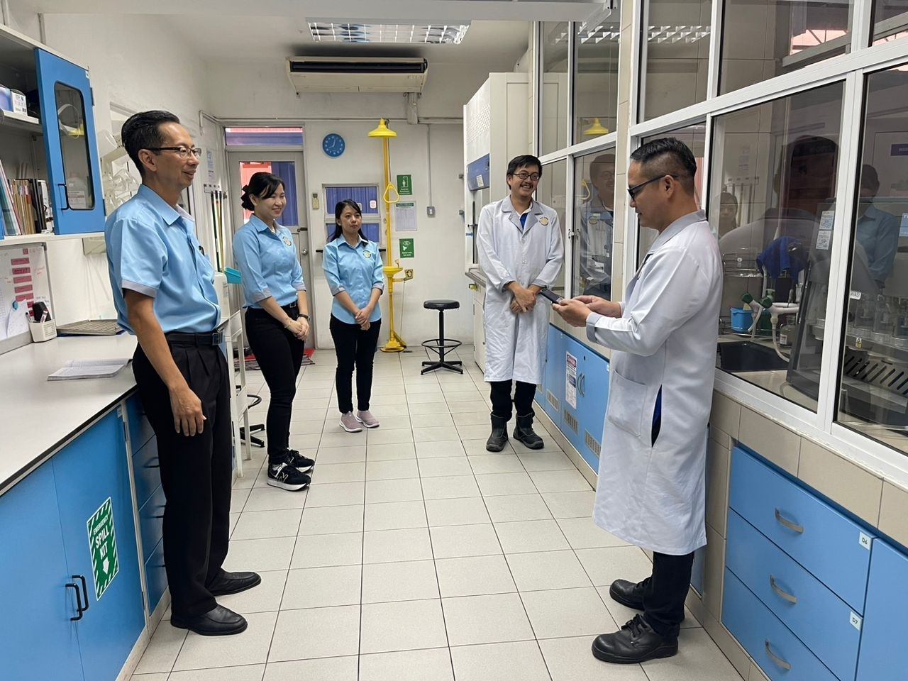Image of Soh Kian Kiat in Toolbox with Quality Assurance Department
