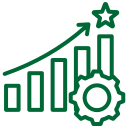 Improve Efficiency and Productivity Icon