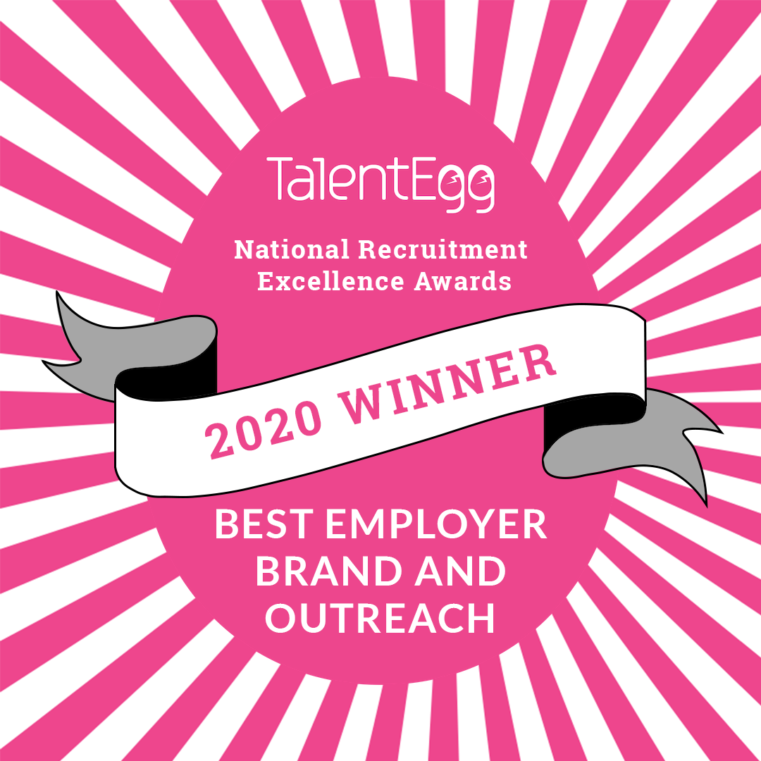 Best Employer Branding and Outreach Winner Badge