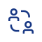 Global collaboration icon