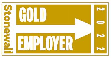 Gold employer logo
