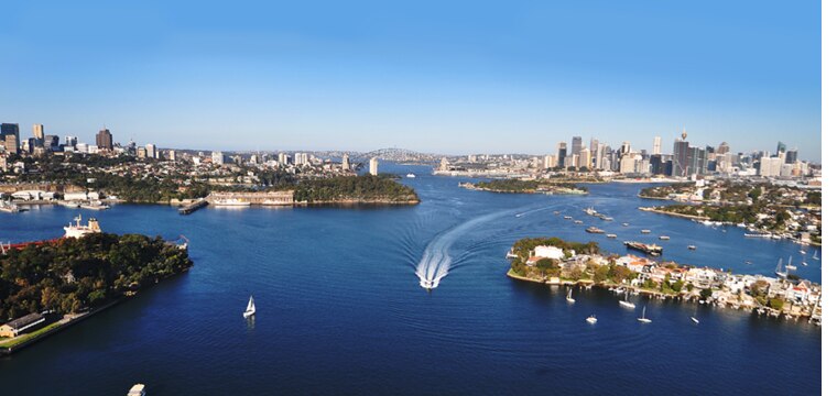 Photo of Sydney harbour