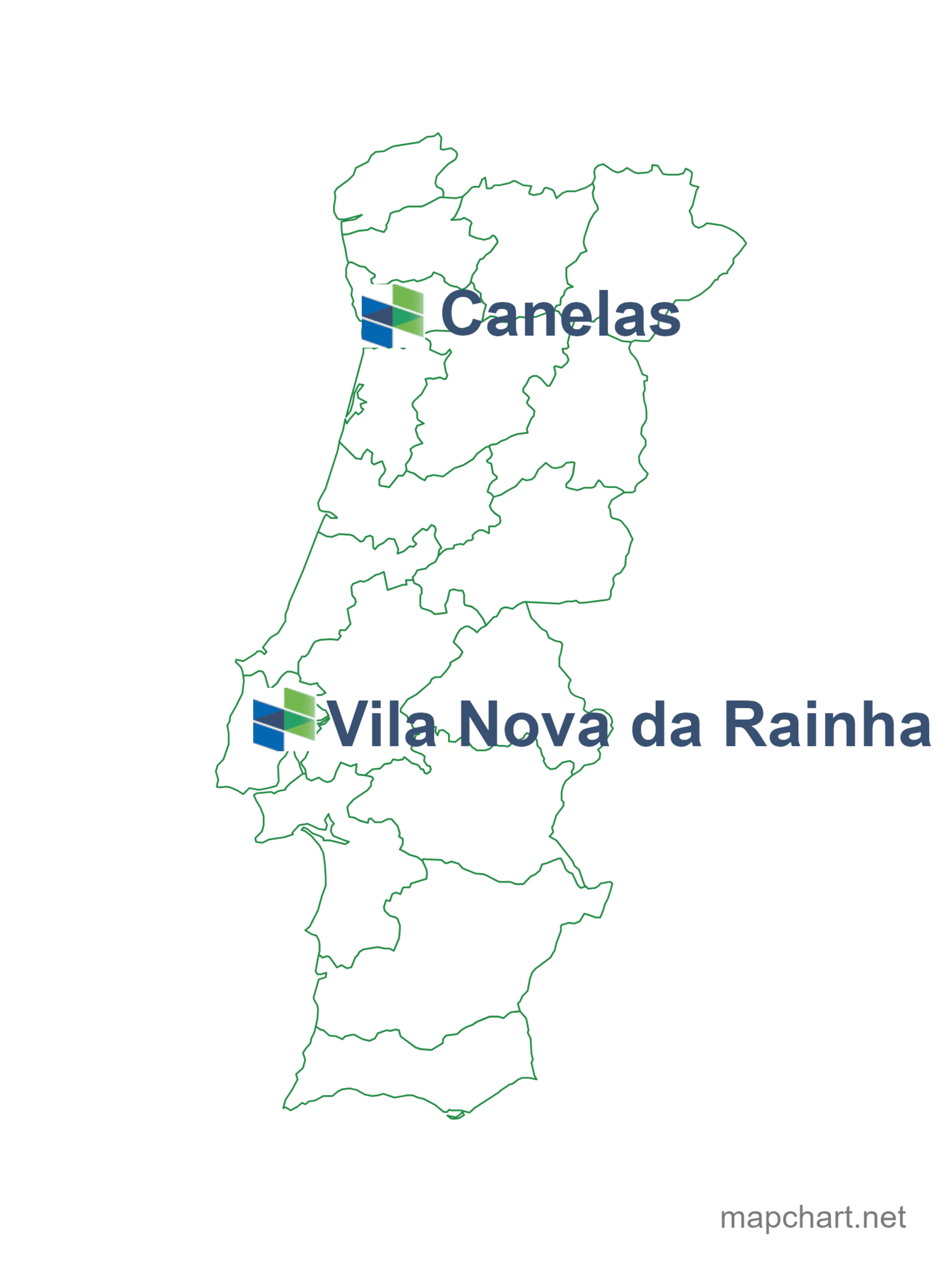 Mapa Portugal