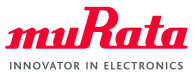 Murata Logo with slogan - "Innovator in Electronics"