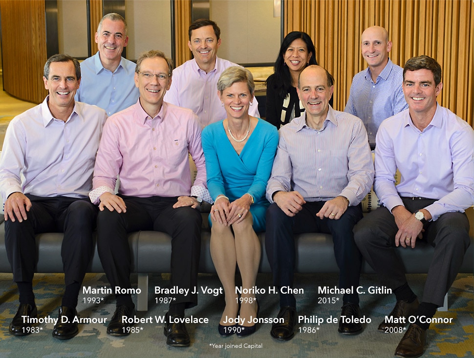 THE CAPITAL GROUP MANAGEMENT COMMITTEE