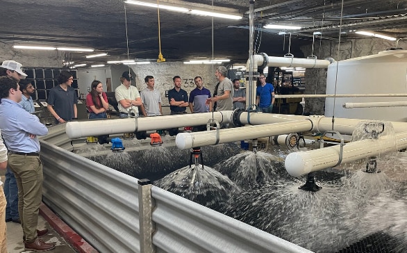 SPX employees collaborating