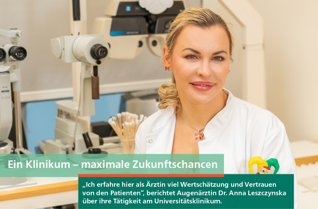   Eine Ärztin berichtet über Ihren Alltag am Uniklinikum Dresden