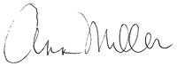 Ann Miller Signature