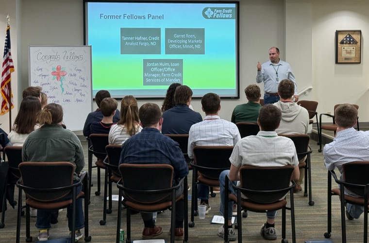 Fellows participating in a class