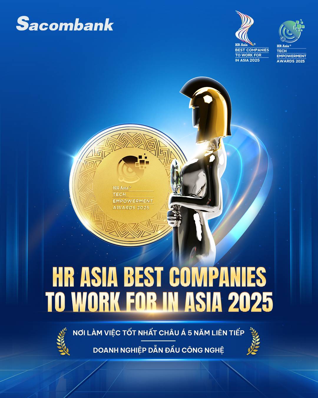 Hình ảnh minh họa môi trường làm việc tại Sacombank