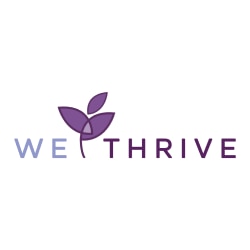 The We Thrive logo.