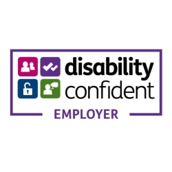 The Disability Confident Employer logo.