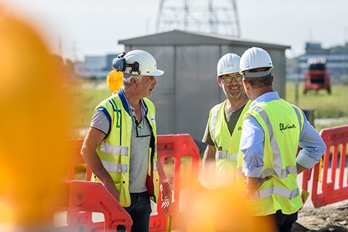 Ingenieur aan het werk
