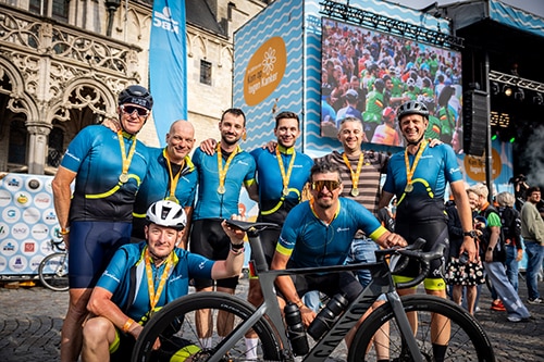 Technieker aan het werk