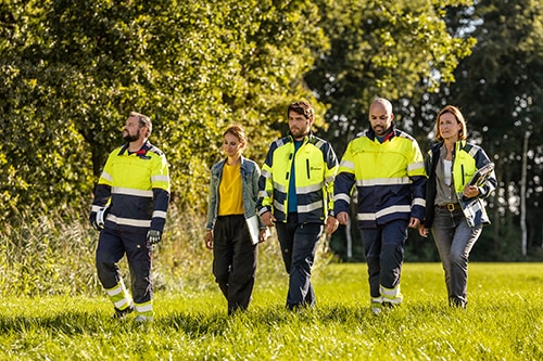 Technieker aan het werk