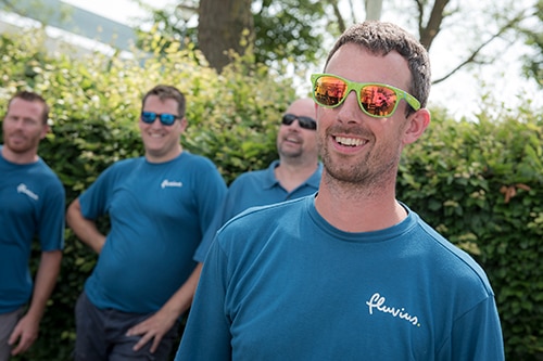 Technieker aan het werk