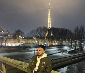 man in Paris