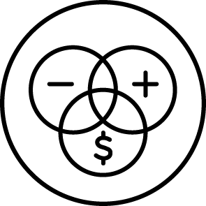 icon of Venn diagram