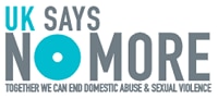 UK says No More - Together we can end domestic abuse & sexual violence logo