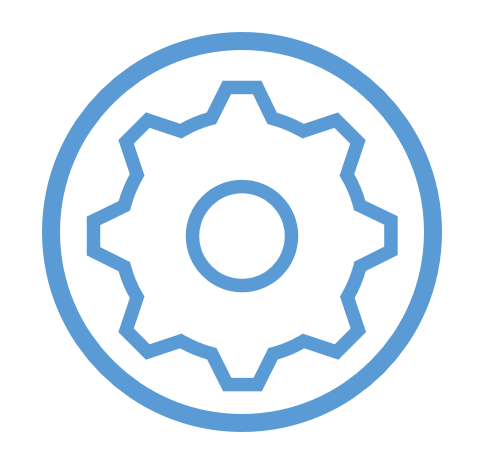 Hybrid cog icon