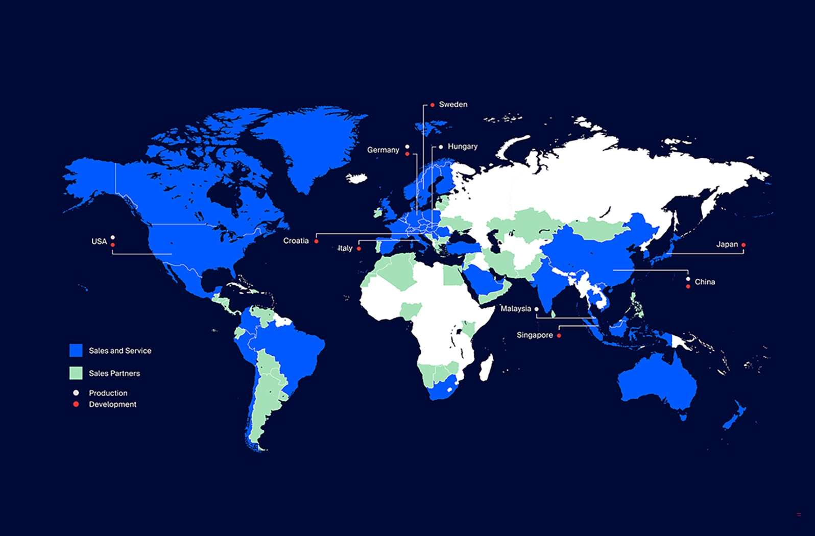 SICK World Map