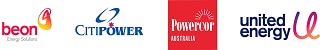 Beon CitiPower Powercor United Energy