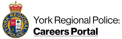 Logo with text that reads York Regional Police Careers Portal
