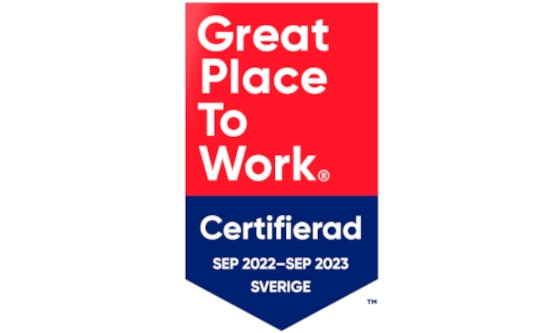 Daikin Sweden är Great Place to Work-certifierade