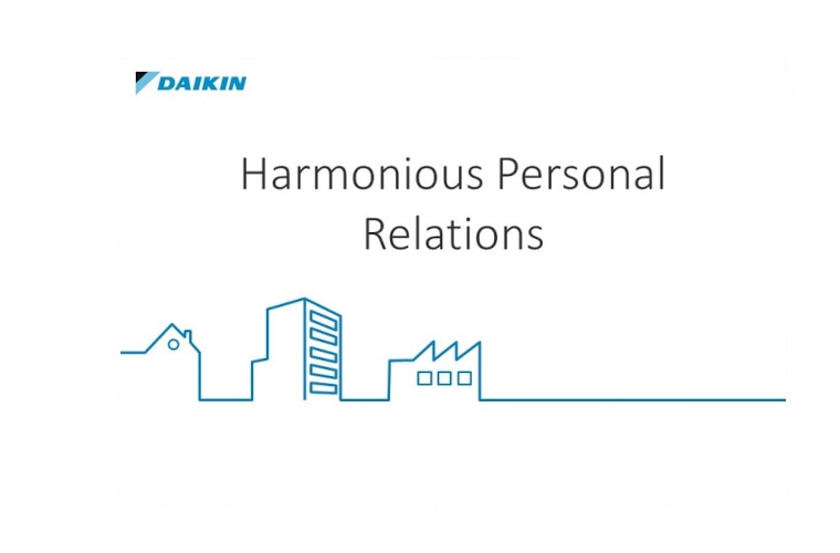 Harmonious Personal Relations