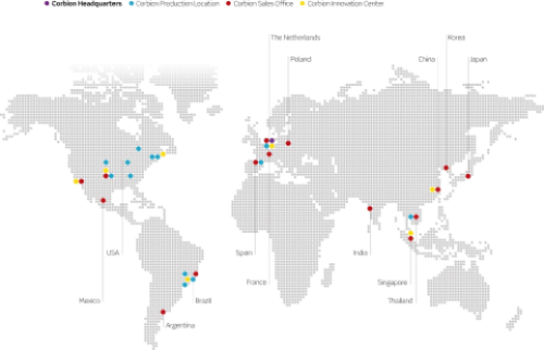 Corbion World Map