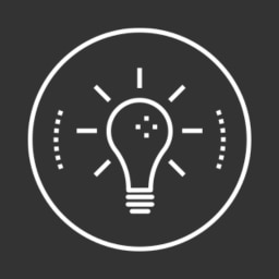 A light bulb icon, indicating creative ideas