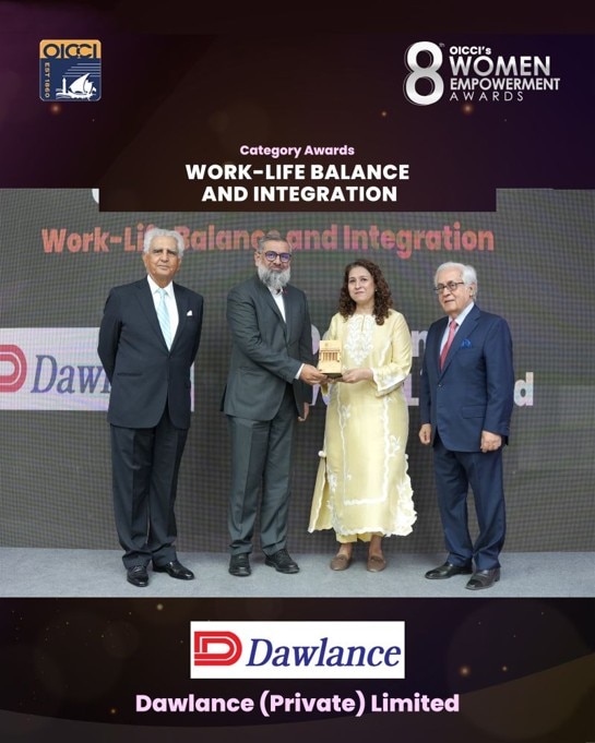 Recognised for Workplace Balance in Pakistan