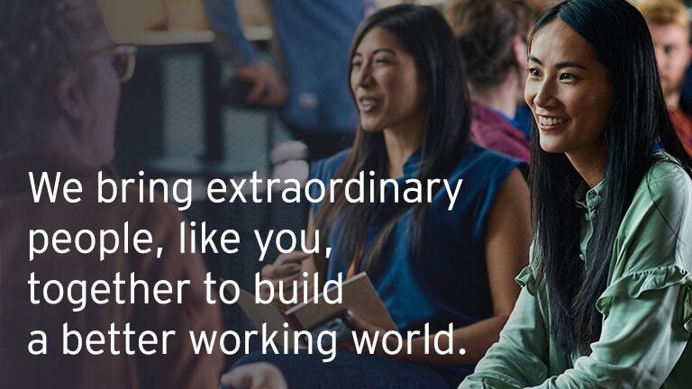 We bring extraordinary people, like you, together to build a better working world.