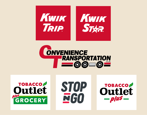 Kwik Trip brand logos