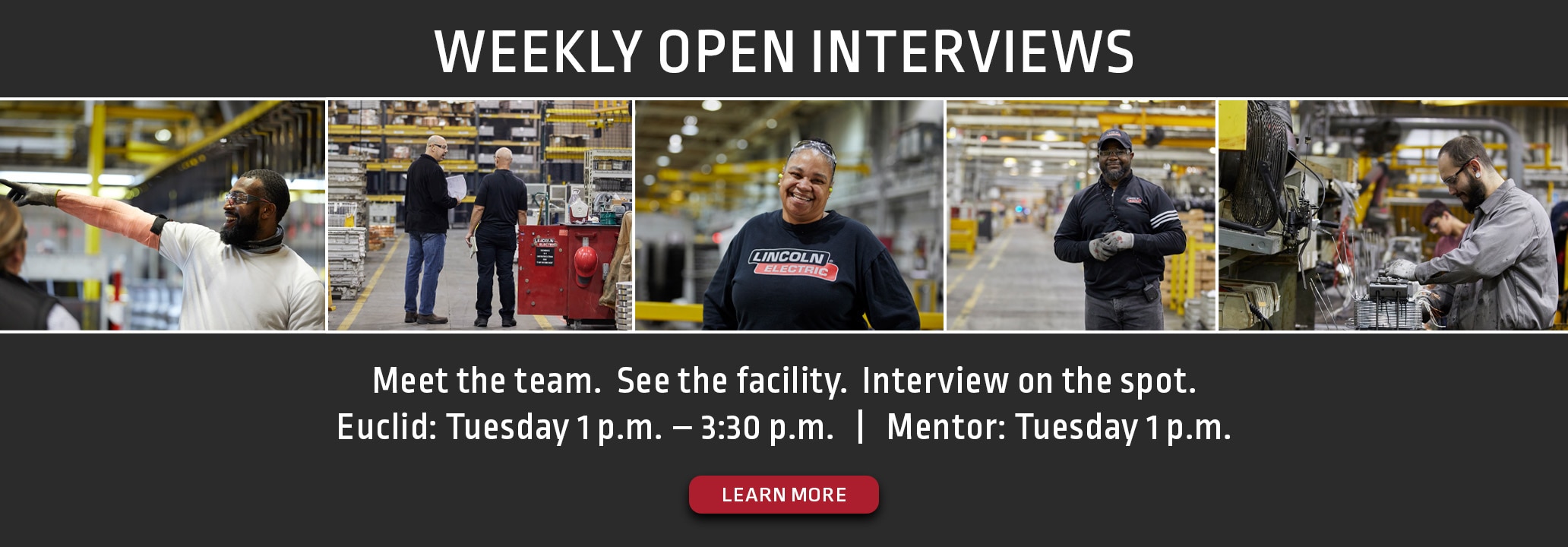 Weekly Open Interviews