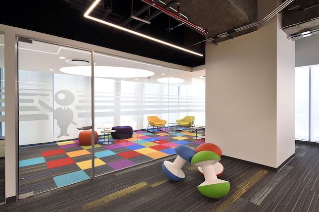 Collaborative space in our Mexico City office