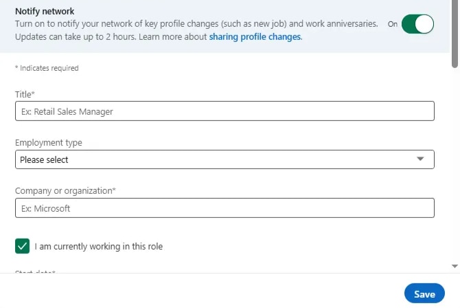 Optimasi Experience dan Skills di LinkedIn